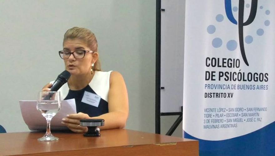 Expositora en Jornadas del Colegio de Psicólogo de San Isidro